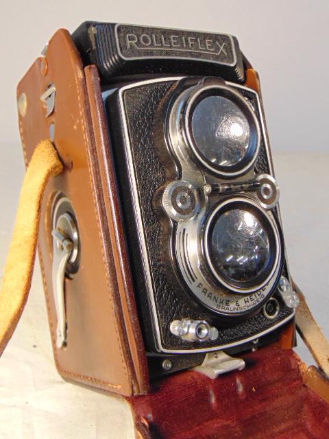 Vintage Rolleiflex camera, Franke & Heidecke, (1 of 7)