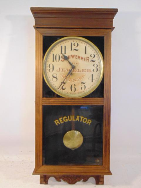 Advertising regulator, Schwemmer the Jeweler, 214 N. (1 of 5)