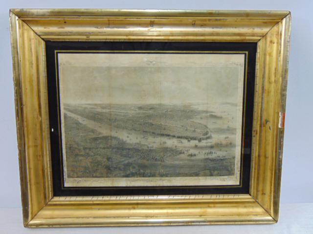 Print, New York Environs, showing Manhattan Island & (1 of 8)