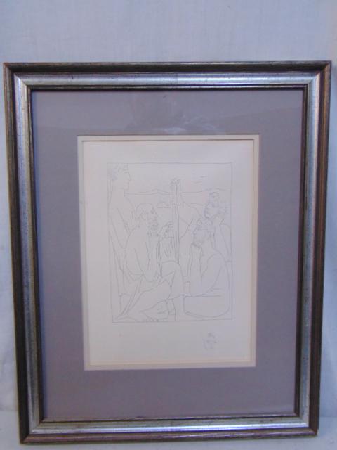 Etching, Nestor's Tales, Pablo Picasso, Collector's Guild LTD edition, 12.25" by 9" (1 of 6)