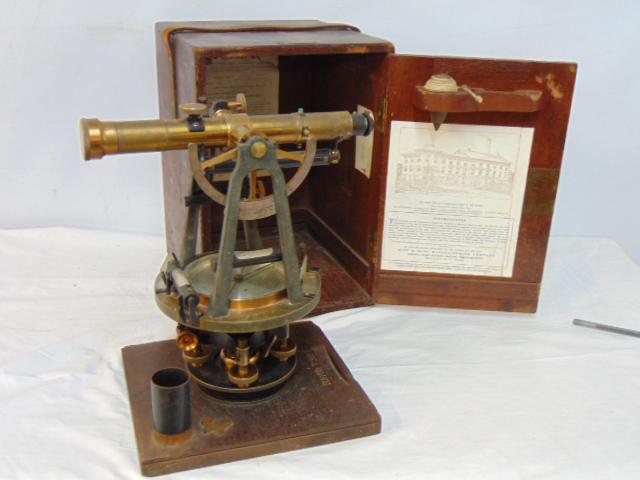 Buff and Buff Transit in case, Buff No 7303, Boston, in solid brass. (1 of 9)