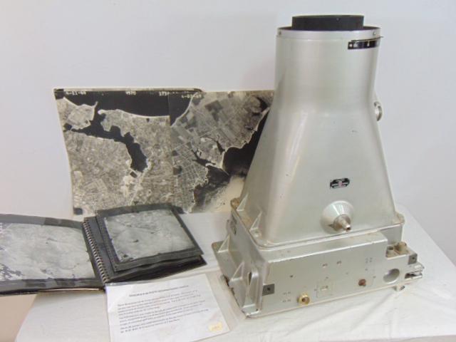 Fairchild K-38 Photo Reconnaissance Camera, with various aerial photographs, Aircraft Camera, Serial (1 of 12)