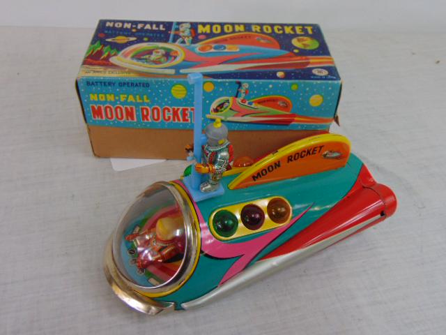 Vintage Masuya Toy Jupiter Rocket Jp 7a Japan