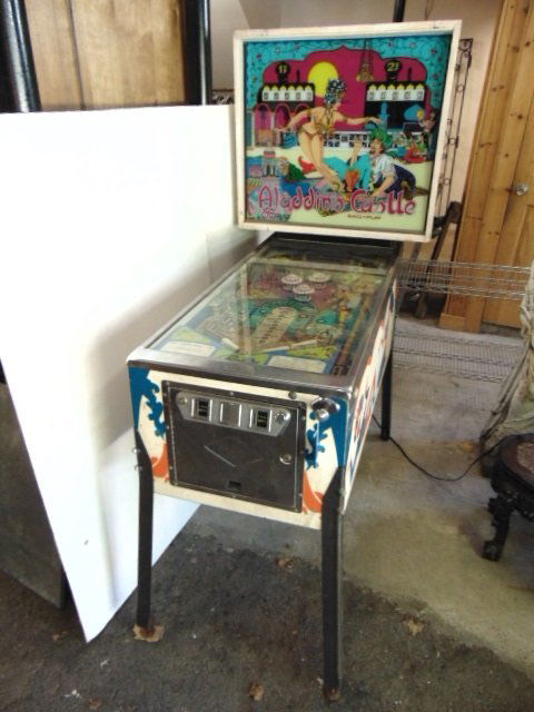 Aladdin's top castle pinball