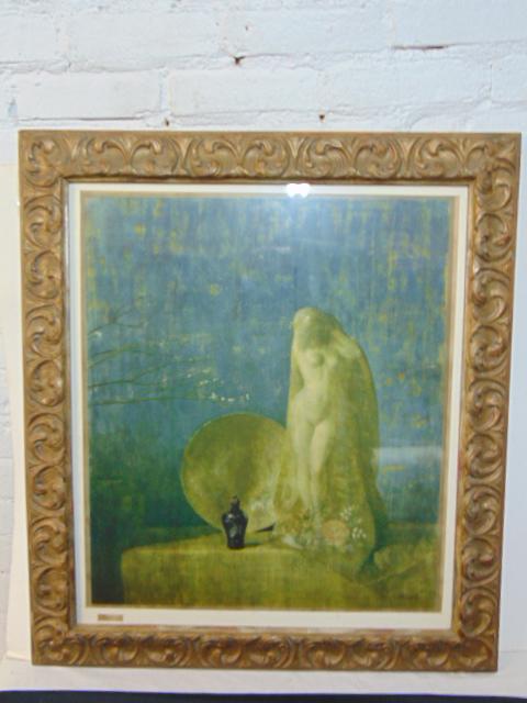 Lithograph, "Symphony of Life", Hovsep Pushman, colored lithograph, signed in pencil, 23" by 20" (1 of 4)