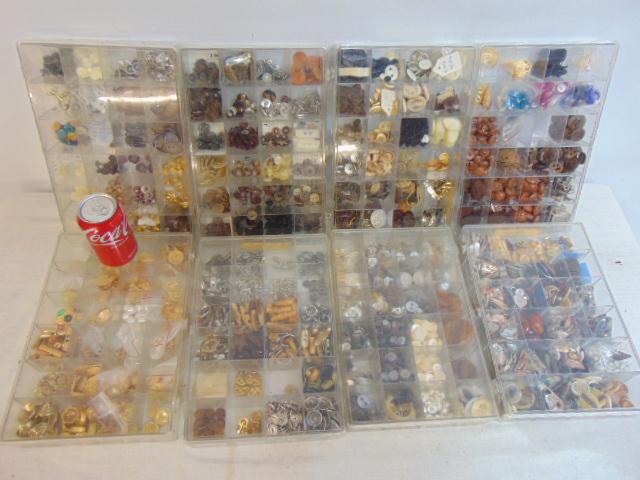 Extraordinary button collection, high end designed buttons of every shape, style & material, (1 of 10)