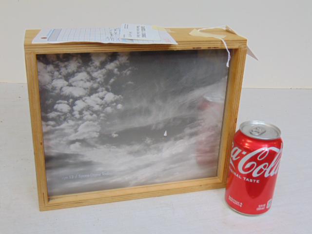 Portfolio in a box, Daniel Essig, "Eye 13, Space Digest today, with sliding side panel, box is 11: Portfolio in a box, Daniel Essig, "Eye 13, Space Digest today, with sliding side panel, box is 11 wide, 9" tall