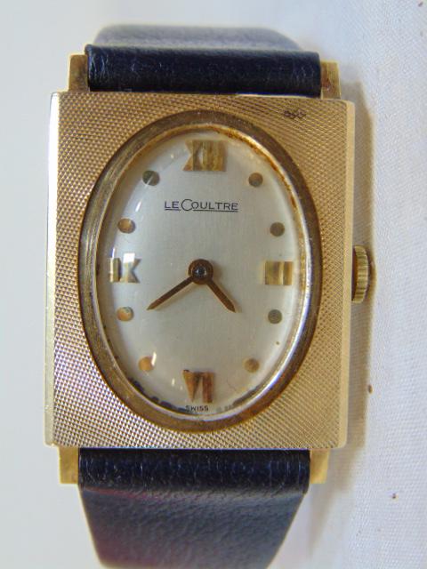 Jewerly. Vintage 14kt LeCoultre ladies wrist watch (1 of 5)