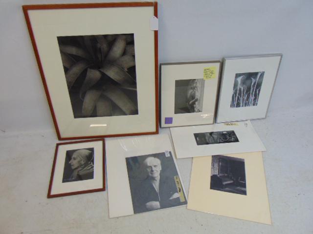 Lot framed photographs, portraits, nudes, composition, various artists, Rie Nissen, Kipton Kuuler, (1 of 5)