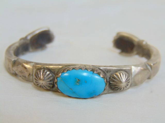 Native American Len Martza Vintage Zuni Spiderweb Turquoise Sterling Silver Ring Old Native American Len Martza Vintage Zuni Spiderweb Turquoise Sterling Silver Ring Old