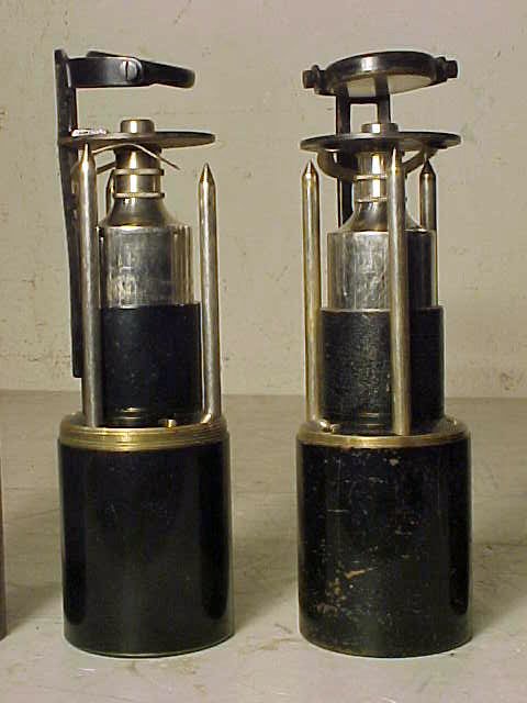 Pair German cased field microscopes: Pair German cased field microscopes with removable legs, "Junior" 6" tall. Hudson Valley Auctioneers has endeavored to accurately describe all items being sold, but all property herein offered for sal