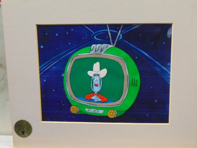Cartoon art, "Take Me Out To The Ballgame", original art from the Nelvana Production: Cartoon art, "Take Me Out To The Ballgame", original art from the Nelvana Production, 8" by 10.5"