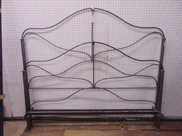 Iron Bed Charles P. Rogers With Rails Bed Is Queen Size 61