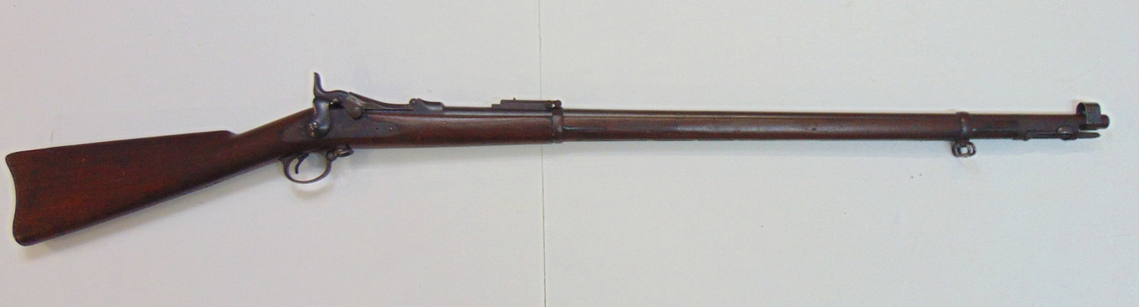 U.S. Springfield rifle, model 1884, serial number 515125, length is 51.5": U.S. Springfield rifle, model 1884, serial number 515125, length is 51.5"