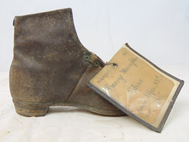 Patent Model, "Shoe", George Houghton, 1867, with original label & description. Note, all Patent (1 of 5)