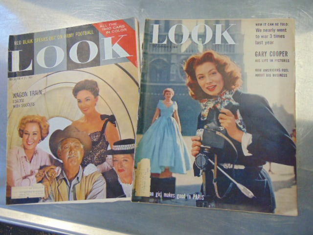 200 plus "Look" Magazines, 1930'3-1950's (1 of 4)