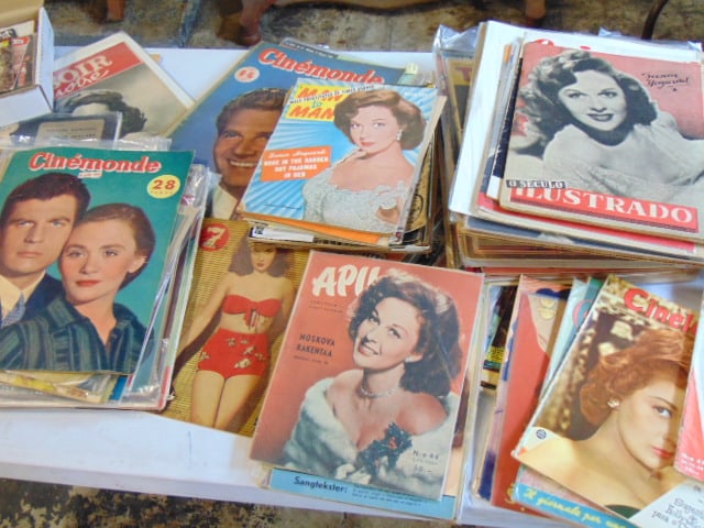 Large lot Susan Hayward related magazines, prints, books & publications, huge lot (1 of 5)