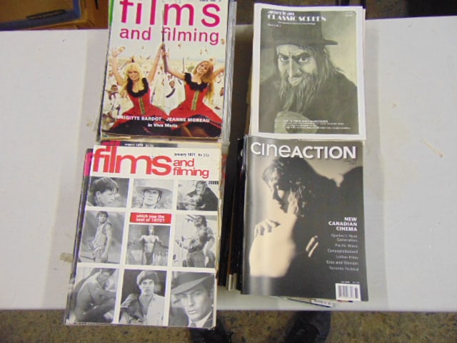 Large lot of Cineaction, American Classic Screen & Films & Filming magazines, 60's-80s (1 of 5)