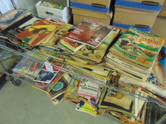 Large lot vintage movie magazines, European & South American editions. (1 of 5)