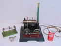 Marklin steam engine, boiler with chimney, with extra accessory