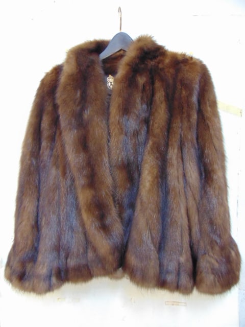 Fur, Russian Sable short jacket/coat, made in USA, Imperial Fur (1 of 4)