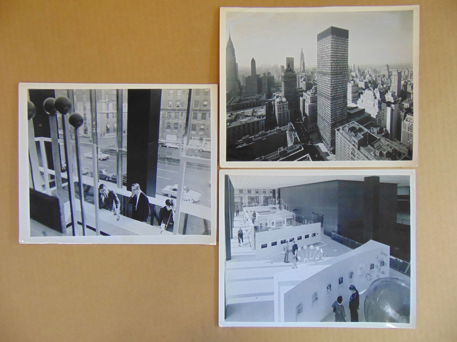 3 photographs, New York City Union Carbide Building located at 270 Park Avenue, Manhattan, includes (1 of 5)