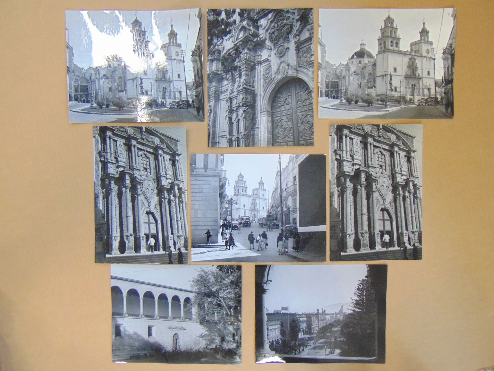 8 photographs, scenes of Mexico, various scenes of Morelia including 2 photographs with detail of (1 of 7)