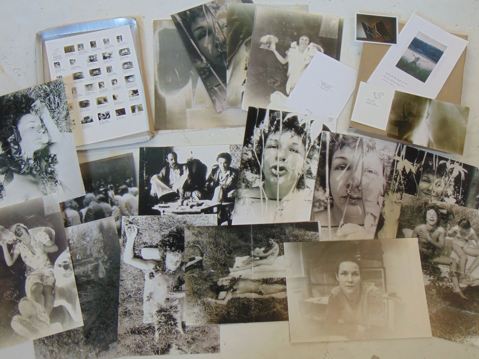 Box set photographs, Sigmar Polke, Photographs, 1969-1974, includes 28 photographs plus Squirrel (1 of 7)