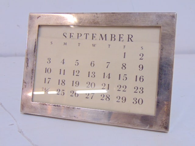 Tiffany & Co sterling silver frame, 4.25" by 6", 2 troy (1 of 4)