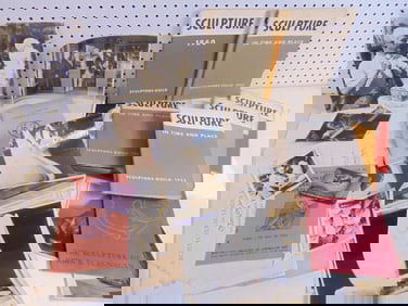 Large lot of photographs, catalogs & ephemera related to Mark Morrison, John B. Flannagan sculptor