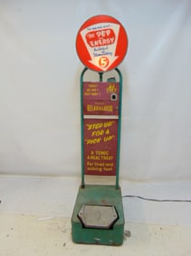 Aching feet machine, "The Relax-A-Lator", A Tonic, A real treat, with light up top display, machine