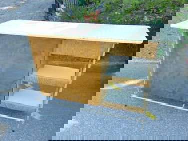 Formica top mid Century bar, 60" wide, 40" tall, depth is 18"