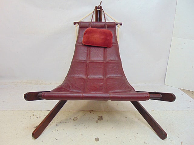 Sail lounge chair by Dominic Michaelis for Moveis Corazza, vintage 1970's, rosewood frame with (1 of 6)