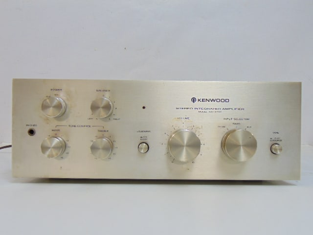 Kenwood Stereo Integrated amplifier, Model KA-3700, serial # 722996, not tested (1 of 5)