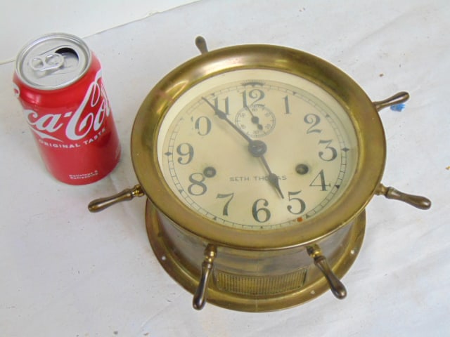 Ships clock Seth Thomas (1 of 2)