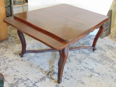 oak refectory table, French style