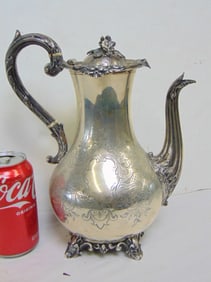 Sterling coffee pot, 27.50 troy oz