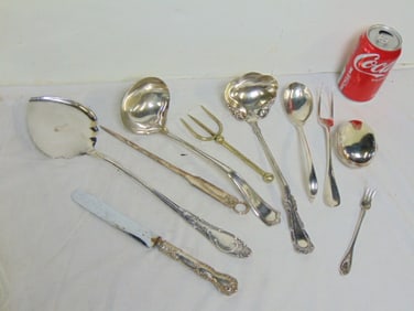 Fancy silverplate lot