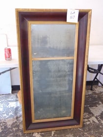 Split panel mirror