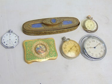 Lot of watches and ladies items, etc.