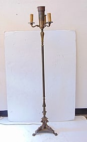 Bronze floor lamp