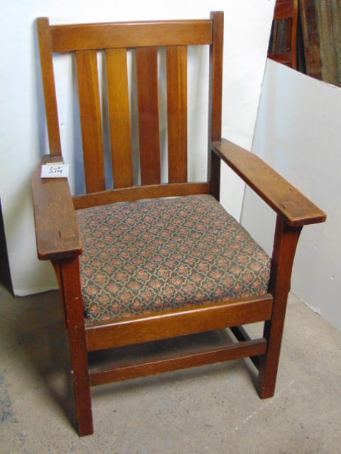 Stickley armchair: Stickley armchair
