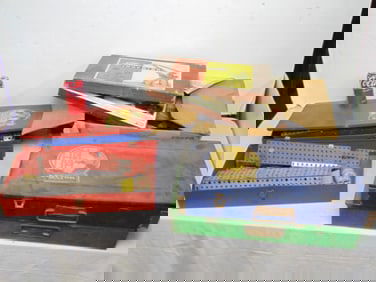 4 Erector sets & Tekno Ingenior Danish