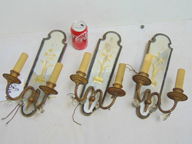 3 mirrored sconces (1 of 2)