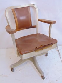 Shaw Walker Mid Century office chair, needs restoration