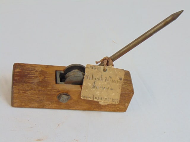 Patent Model, Harrow, by Pentreath & Crosby, Model Number 205410, dated June 25 1878: Patent Model, Harrow, by Pentreath & Crosby, Model Number 205410, dated June 25 1878