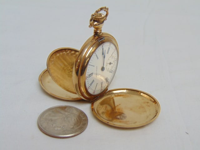 WALTHAM GOLD FILLED pocket watch,: WALTHAM GOLD FILLED pocket watch,