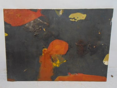 Painting, abstract, by Bob Boernstein, oil on canvas, 39" by 50"