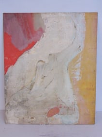 Painting, abstract, by Bob Boernstein, oil on canvas board, 30" by 24.75"