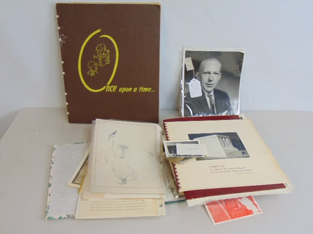 Ernest Olson lot, photos, scrapbook, life documents (1 of 4)
